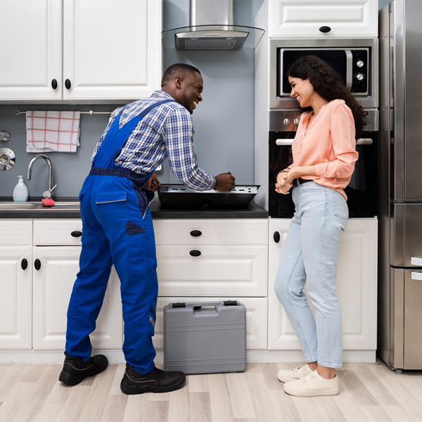 what kind of warranty do you offer on your cooktop repair services in Lafayette